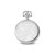 Charles Hubert Chrome-Finish Floral Design Pocket Watch, 44 mm, Quartz - XWA4463 - View 3