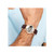 Men'S Charles Hubert Rose Ion-Plated Leather Band 46 mm Dual Time Watch, Quartz - View 5