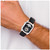 Men'S Charles Hubert Leather Band 38 x 46 mm Dual Time Watch, Quartz - View 5