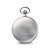 Charles Hubert Satin-Finish White Dial Day/Date Pocket Watch, 47 mm, Quartz - View 3