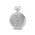Charles Hubert Two-Tone White Dial Three Hands Pocket Watch, 42 mm, Quartz - View 4
