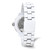 Women'S Disney Ariel White Bracelet Crystal Bezel Watch, 41 mm, Quartz - View 3