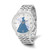 Women'S Disney Silver-Tone Cinderella Silhouette Watch, 40 mm, Quartz