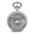 Charles Hubert Antiqued Finish Horses Pocket Watch, 48 mm, Quartz - View 3