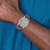 Charles Hubert Men'S Stainless Steel Grey Dial Dual Time Watch, 42 mm, Quartz - View 5