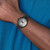 Charles Hubert Black Ion-Plated Stainless Steel Chronograph White Dial Watch, 47 mm, Quartz - View 5
