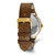 Charles Hubert Antique Ion-Plated Stainless Steel Brown Dial Quartz Watch, 42 mm - View 5