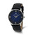 Charles Hubert Men'S Stainless Steel Blue Dial Watch, 40 mm, Quartz