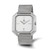 Men'S Charles Hubert Stainless Mesh Silver-Tone Dial Quartz Watch
