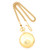 Charles Hubert Gold-Finish White Dial Pocket Watch, 48 mm, Hand-Wind - XWA609 - View 4