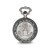 Charles Hubert Antique Chrome & Satin U.S. Seal Pocket Watch, 48 mm, Quartz - View 2