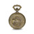 Charles Hubert Antique Gold-Finish Train Pocket Watch, 48 mm, Quartz - View 2