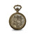 Charles Hubert Antique Gold-Finish Train Pocket Watch, 48 mm, Quartz - View 3