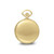Charles Hubert Gold-Finish White Dial Pocket Watch, 42 mm, Quartz - View 2