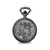 Charles Hubert Antique Chrome-Finish Horse Pocket Watch, 48 mm, Quartz - View 3