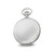 Charles Hubert Chrome-Finish Grey Dial Quartz Pocket Watch, 51 mm - View 2