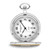 Charles Hubert Gold-Finish Two-Tone White Dial Pocket Watch, 48 mm, Quartz