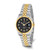 Men'S Charles Hubert Two-Tone Stainless Steel Black Dial Watch, 36 mm, Quartz