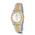 Men'S Charles Hubert Two-Tone Stainless Steel White Dial Watch, 36 mm, Quartz
