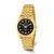 Men'S Charles Hubert Ion-Plated Stainless Steel Black Dial Watch, 36 mm, Quartz