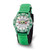 Star Wars The Child Kids Green Nylon Time Teacher Watch, 32 mm, Quartz