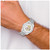 Mason Sales Stainless Steel Skeleton Movement Band, 42 mm, Automatic - View 4