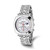 Mason Sales Stainless Steel Chronograph Silver-Tone Dial Watch, 43 mm, Quartz