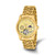 Mason Sales Stainless Steel Gold-Tone Skeleton Movement Watch, 40 mm, Automatic