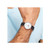 Mason Sales Stainless Steel Black Leather Band Watch, 38 mm, Quartz - View 5