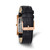 Mason Sales Women'S Stainless Steel Rose Gold-Tone Black Leather Band Watc, Quartz - View 3