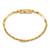 Mason Sales Stainless Steel Yellow Ion-Plated with Crystal Infinity Band Watch, 25 mm, Quartz, Gold Tone - View 3