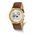 Mason Sales Steamboat Willie Brown Leather Band Watch, 40 mm, Quartz