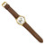 Mason Sales Steamboat Willie Brown Leather Band Watch, 40 mm, Quartz - View 2
