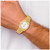 Men'S Charles Hubert Ion-Plated Off-White Dial Watch, 35 mm, Quartz - View 7