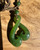 Natural Canadian Jade Twist Pendant, 1.5"