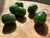 Natural Canadian Nephrite Jade Bead 15mm x 18mm - Sold Individually - Hole size approximately 2mm