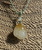 Natural Small Honey White Nephrite Jade Monkey Pendant - 15mm