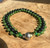 Natural Nephrite Jade Canadian and Australian Bracelet with Magnetic Clasp