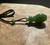 Natural Canadian Nephrite Jade Pendant, 25mm
