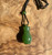 Natural Canadian Nephrite Jade Pendant, 25mm