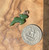 Natural Canadian Jade Rabbit Charm - 18mm