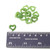 Natural Jade Heart Charm 13mm