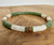 Natural Nephrite Jade Bracelet, 5mm x 2mm