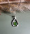 Natural Nephrite Jade Silver Pendant Infinity - 152 6mm