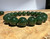 Natural Jade 10mm Bead Bracelet, 6.5"
