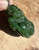 Natural Canadian Nephrite Jade Pocket Pendant, Qi Lin 1.8"