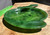 Natural Nephrite Jade Plate and butter knife set