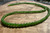 Natural Siberian Nephrite Jade Bead Necklace 4mm Beads 23 inch 18K Clasp
