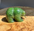 Natural Bear with Jade Fish, 2" - Sold Individually Figurine