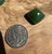 Natural Nephrite Jade Cabochon, 17mm Square sold individually
